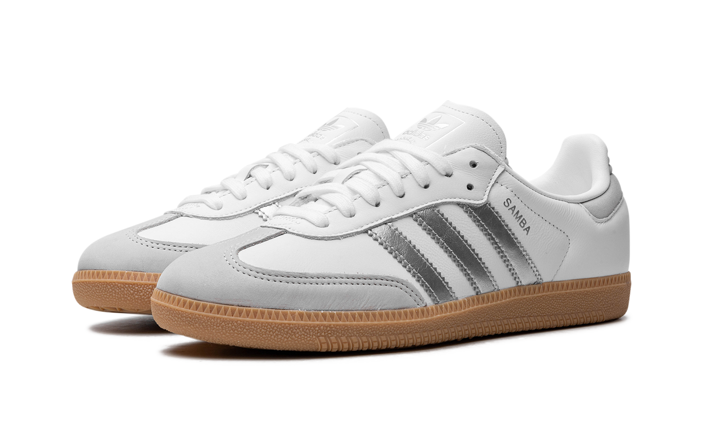 Samba OG WMNS "White Silver Metallic Grey"
