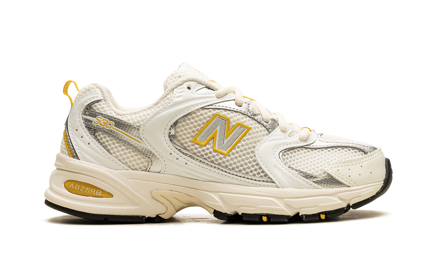 530 "Sea Salt / White / Ginger Lemon / Silver Metallic"