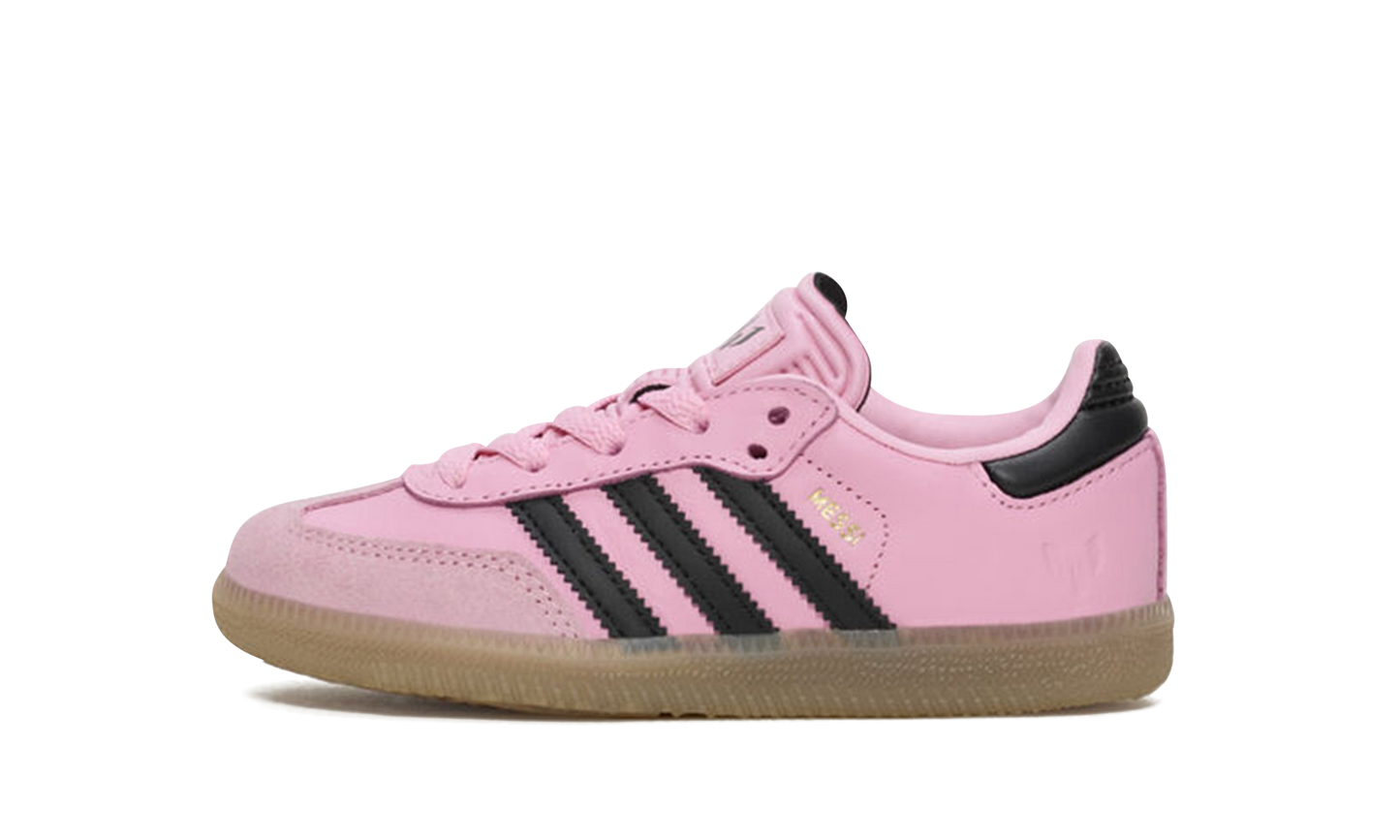 Samba Indoor GS "Messi Light Pink Black"