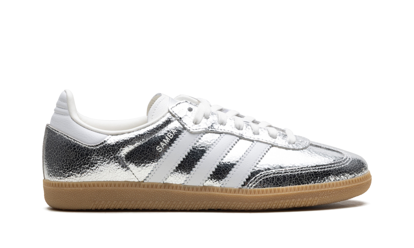 Samba OG WMNS "Silver Metallic Cracked Leather"