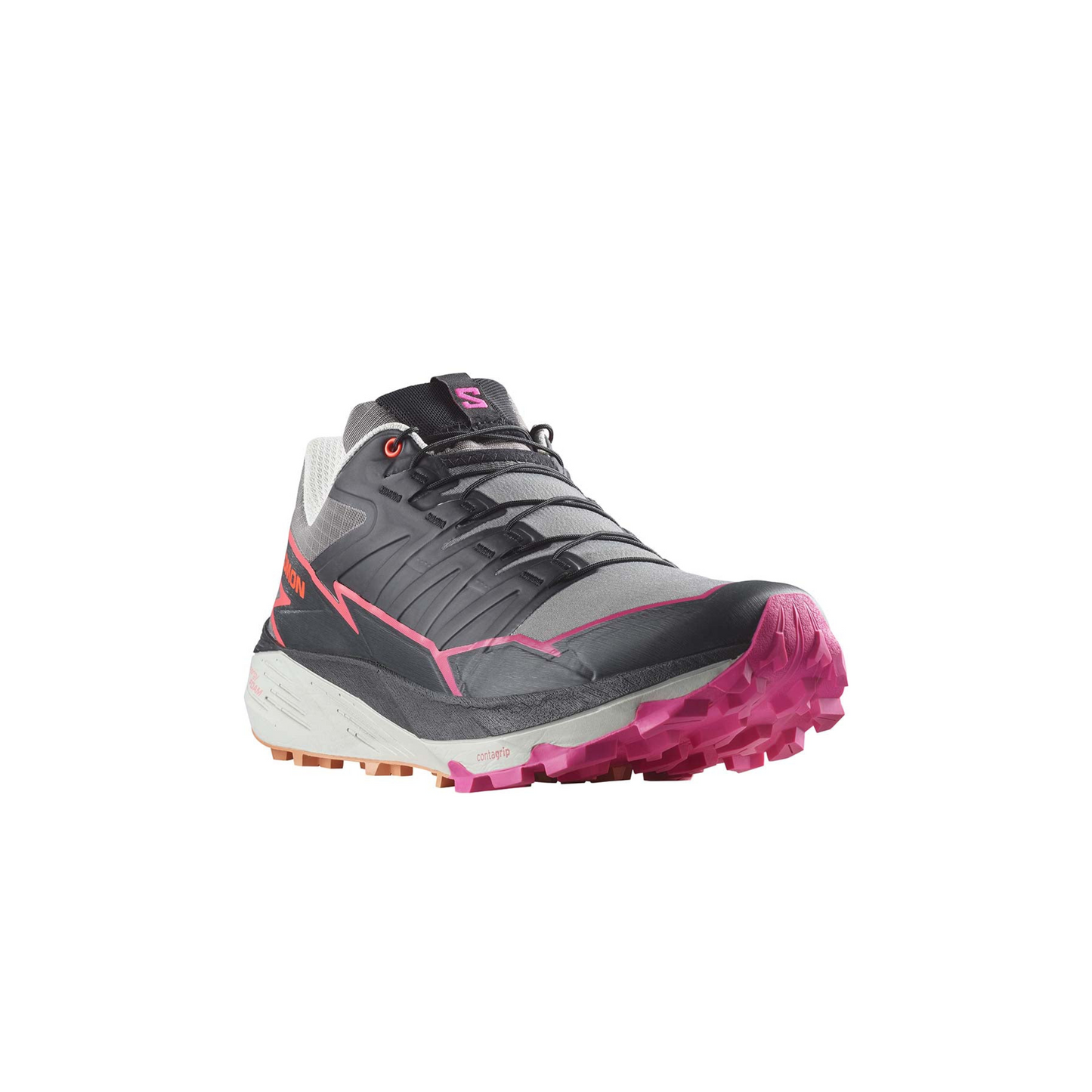Salomon Men's Thundercross Trail Running Shoes (Plum Kitten/Black/Pink G)
