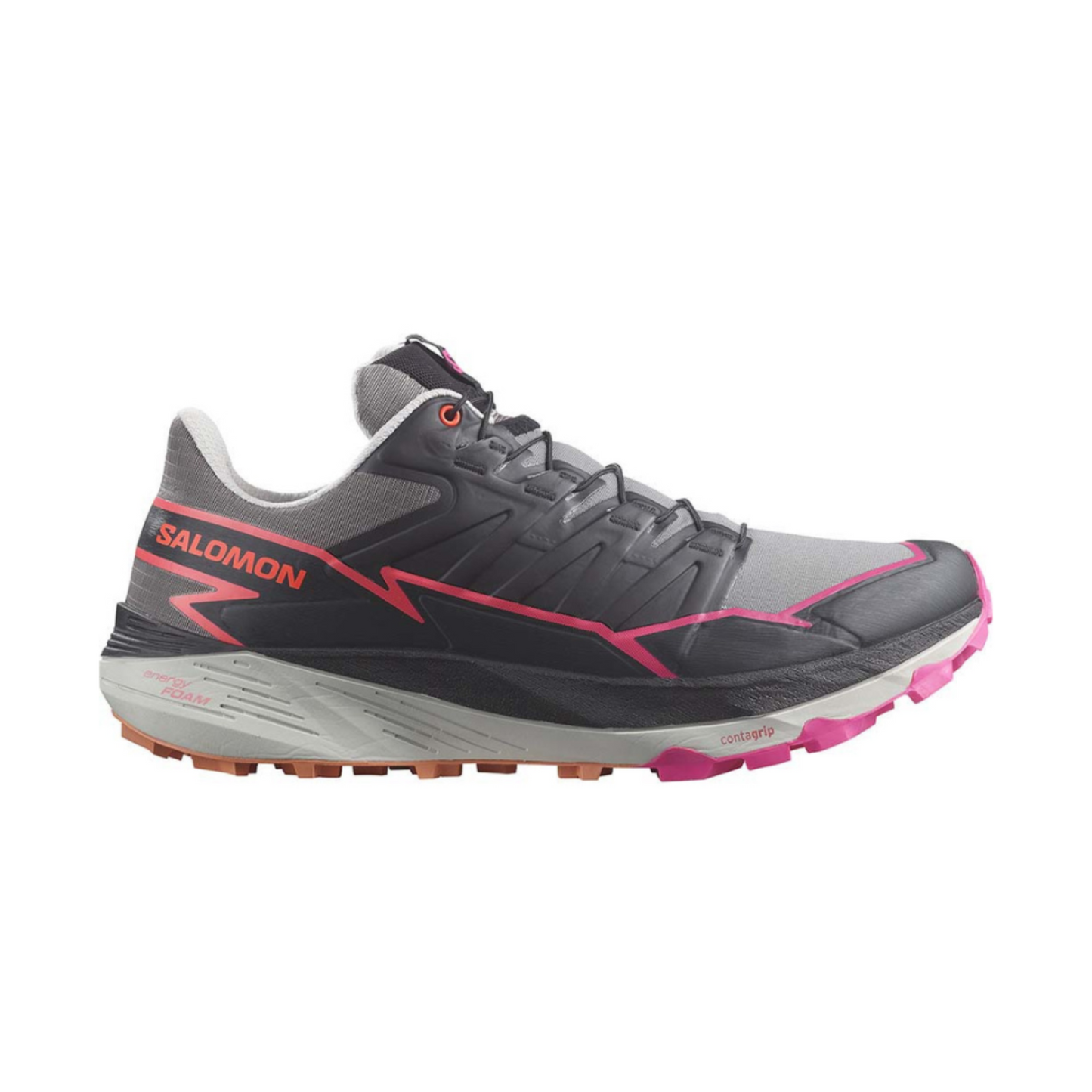 Salomon Men's Thundercross Trail Running Shoes (Plum Kitten/Black/Pink G)