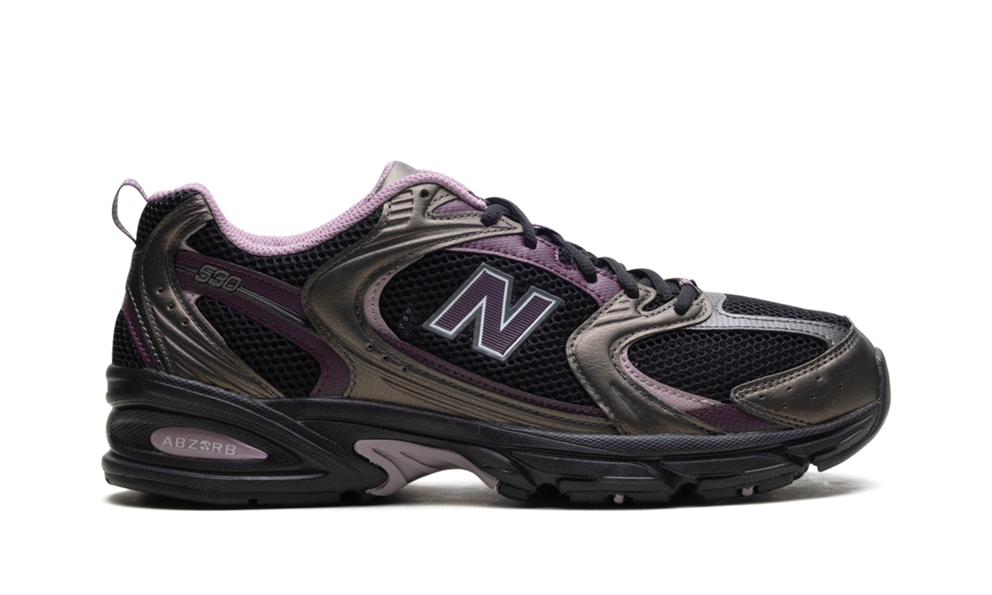 530 "Black Metallic Plum Brown"