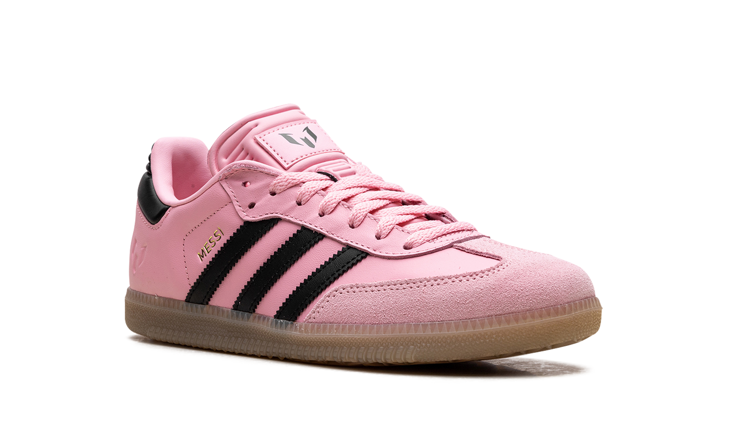 Samba Indoor GS "Messi Light Pink Black"