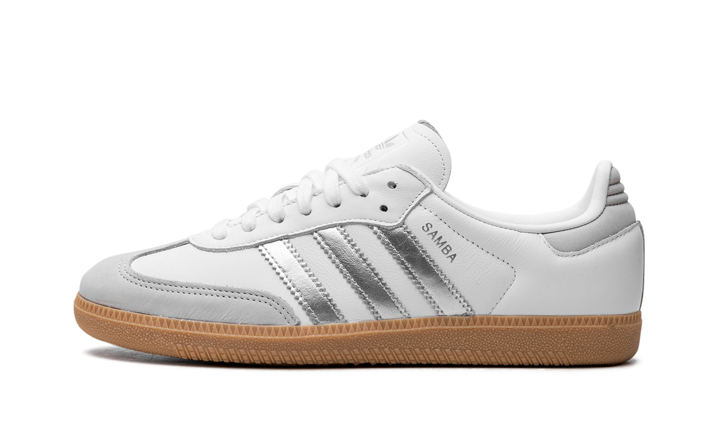 Samba OG WMNS "White Silver Metallic Grey"