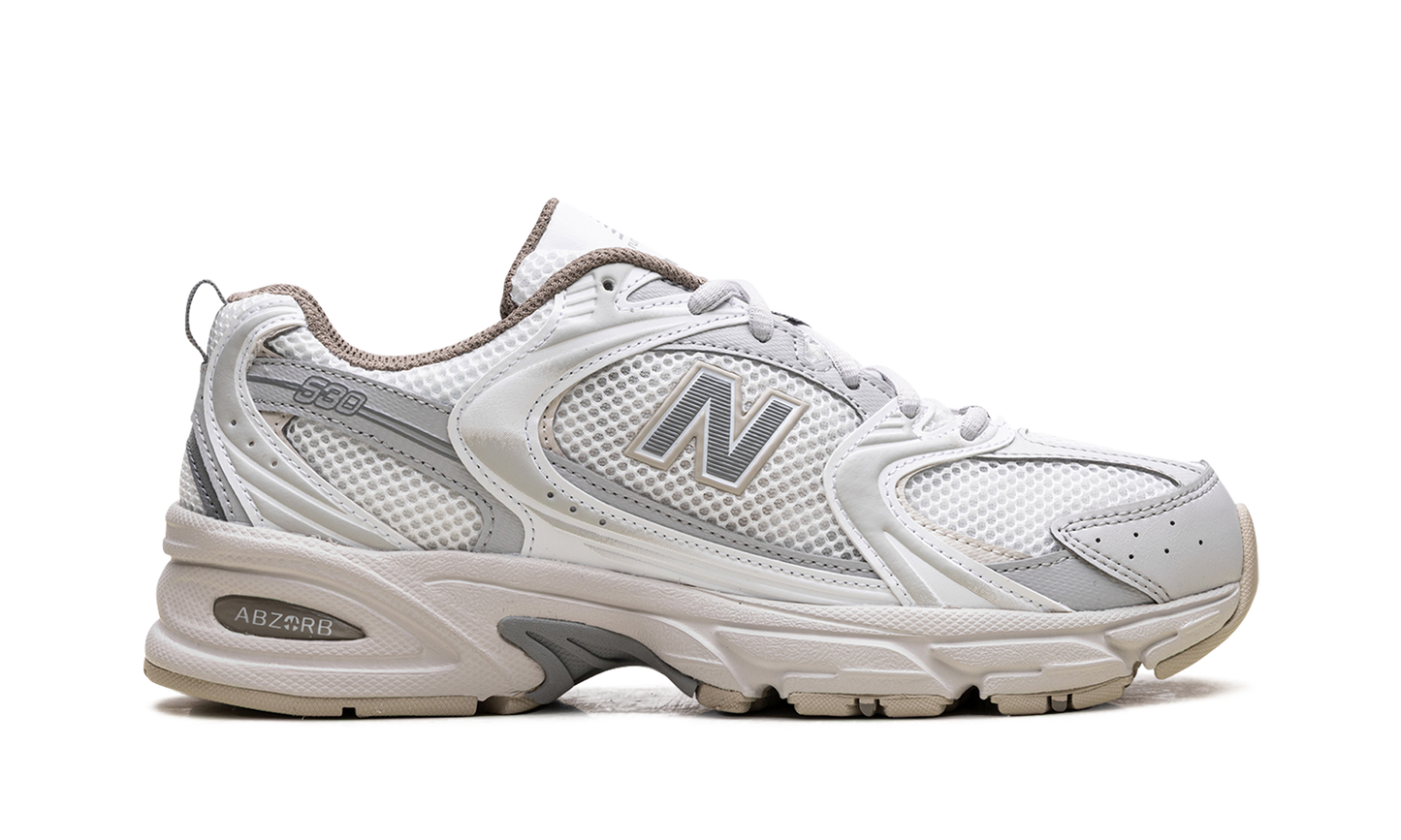 530 "White with Natural Indigo"