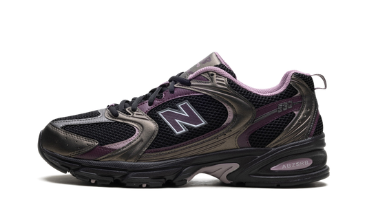 530 "Black Metallic Plum Brown"
