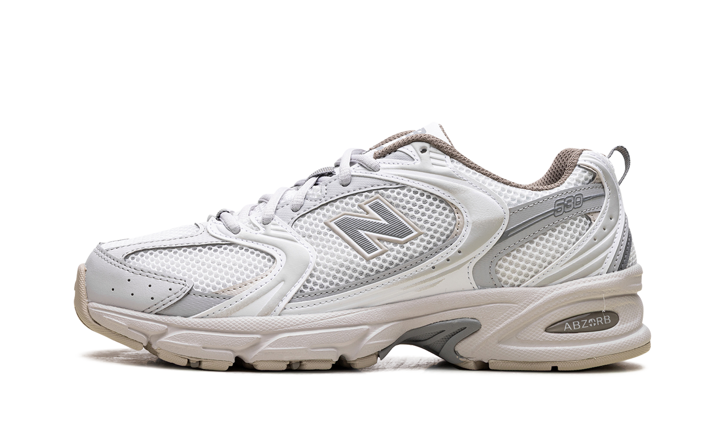530 "White with Natural Indigo"