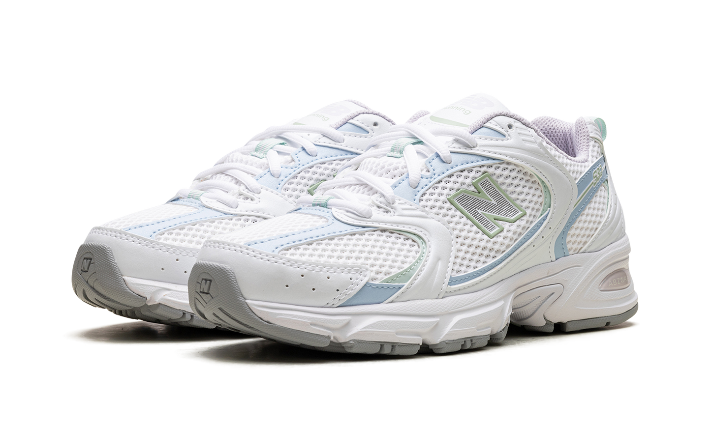 530 "White Light Chrome Blue Clay Ash"