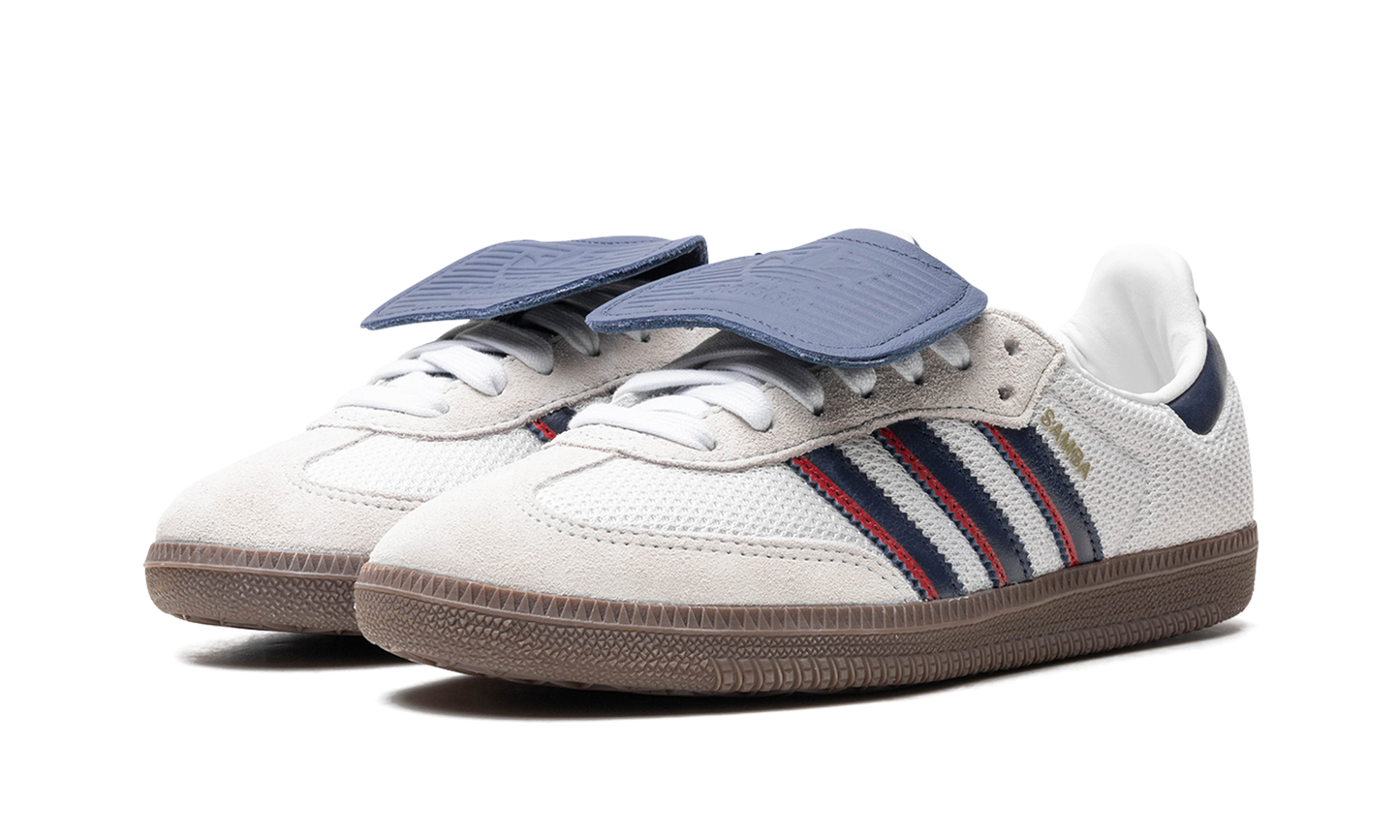 Samba LT "Crystal White Dark Blue"