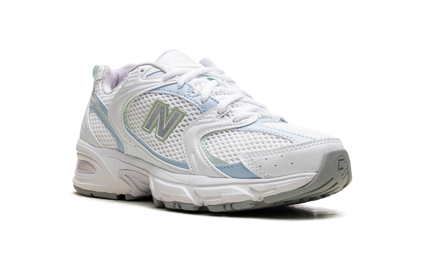 530 "White Light Chrome Blue Clay Ash"