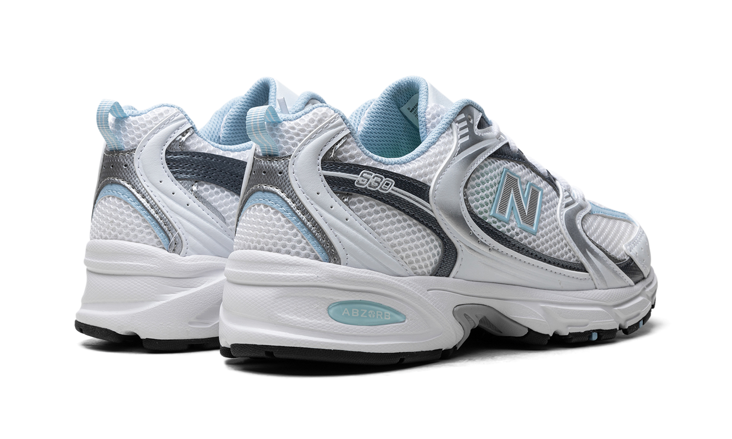 530 "White / Dark Arctic Grey / Light Chrome Blue"
