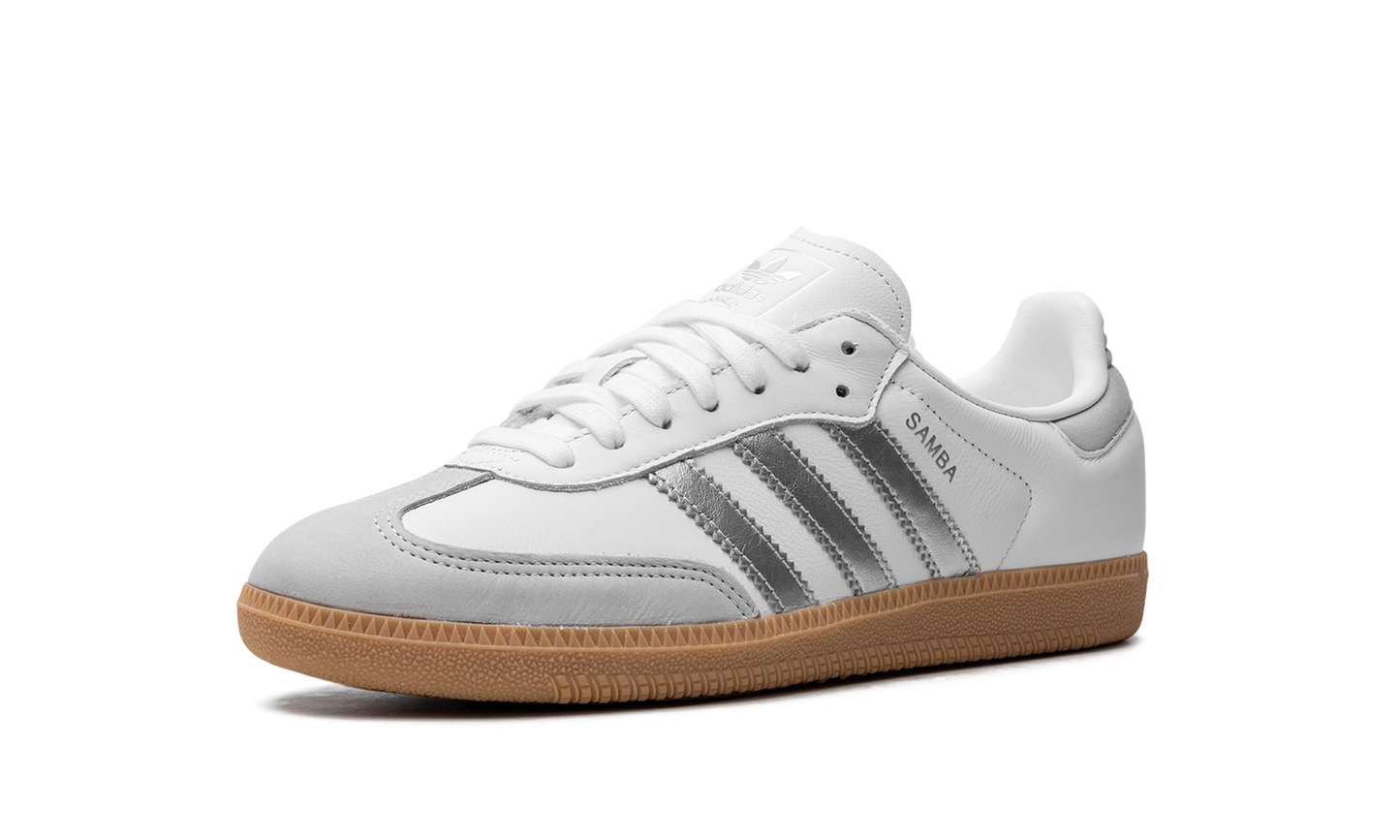Samba OG WMNS "White Silver Metallic Grey"