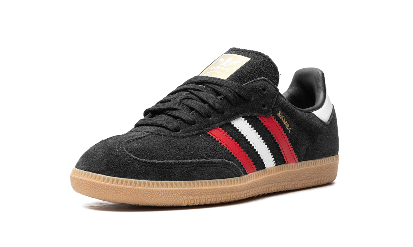 Samba OG "core black/better scarlet/GUM 3"